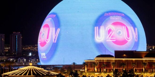 U2 formally announce more Las Vegas Sphere shows